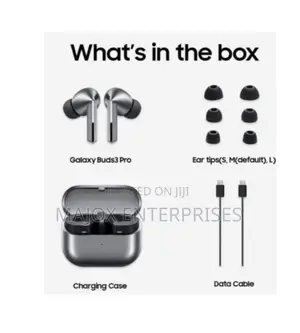 Samsung Galaxy Buds 3 Pro Wireless Earbuds - Noise Cancellation Silver