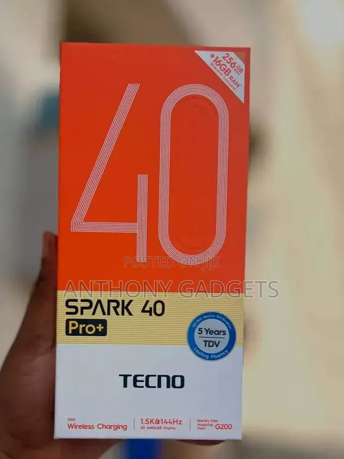 New Tecno Spark 40 Pro+ 256 GB Green