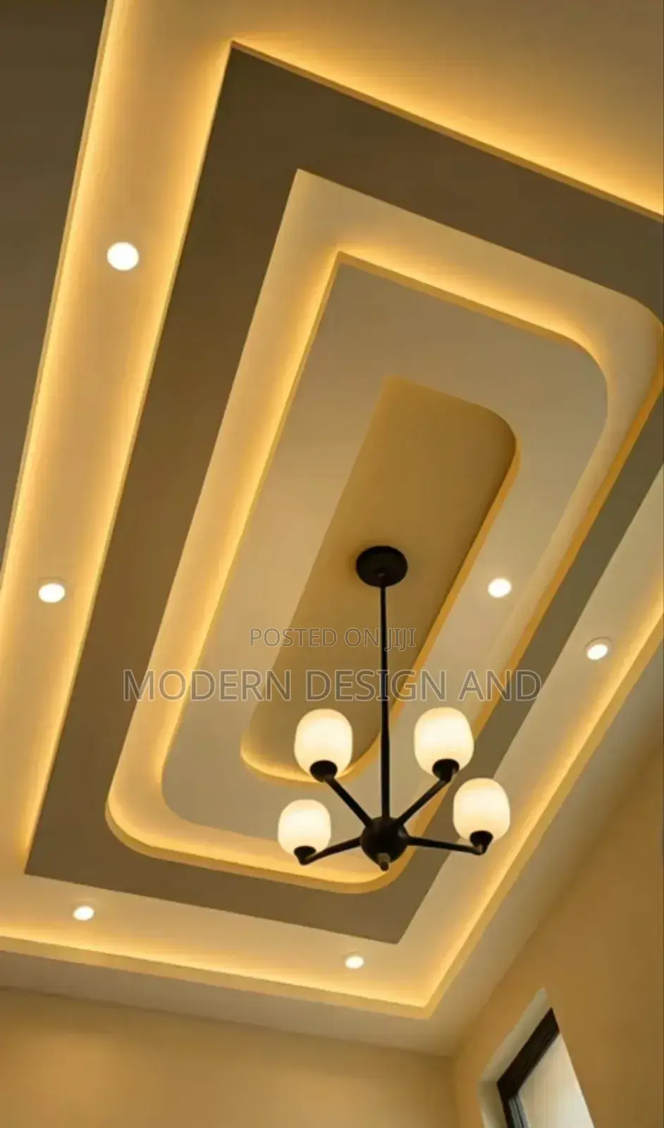 Gypsum Ceiling Design Mbarara Home