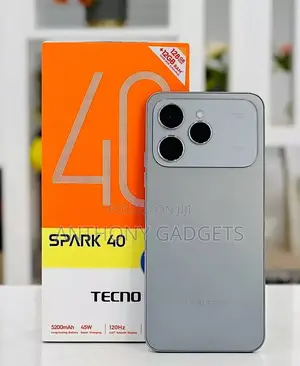 New Tecno Spark 40 128 GB Gray