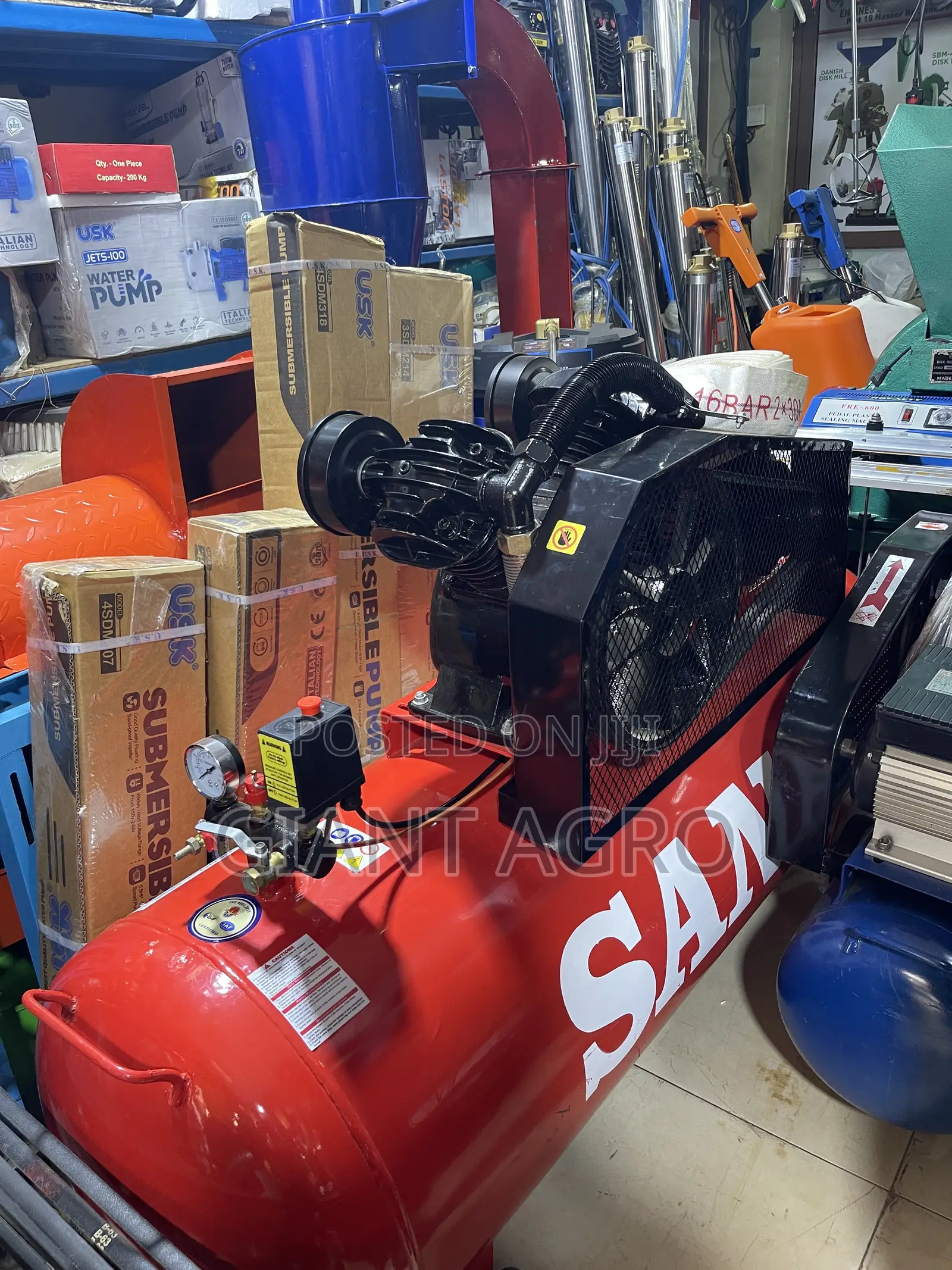 Sano Air Compressor 5.5hp 300l