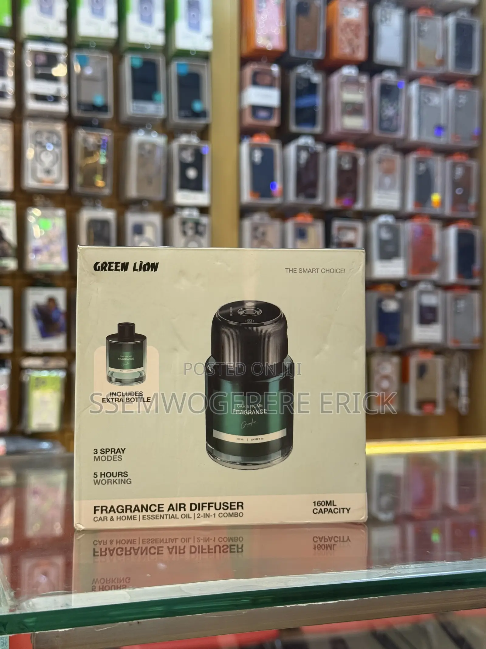 Green Lion Air Diffuser Includes Extra Bottle
