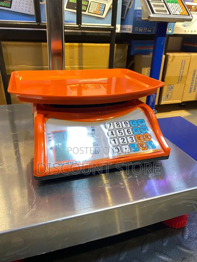 Digital Weigh 40kg Weighing Scale Weigh Led Portable Weighing Scale