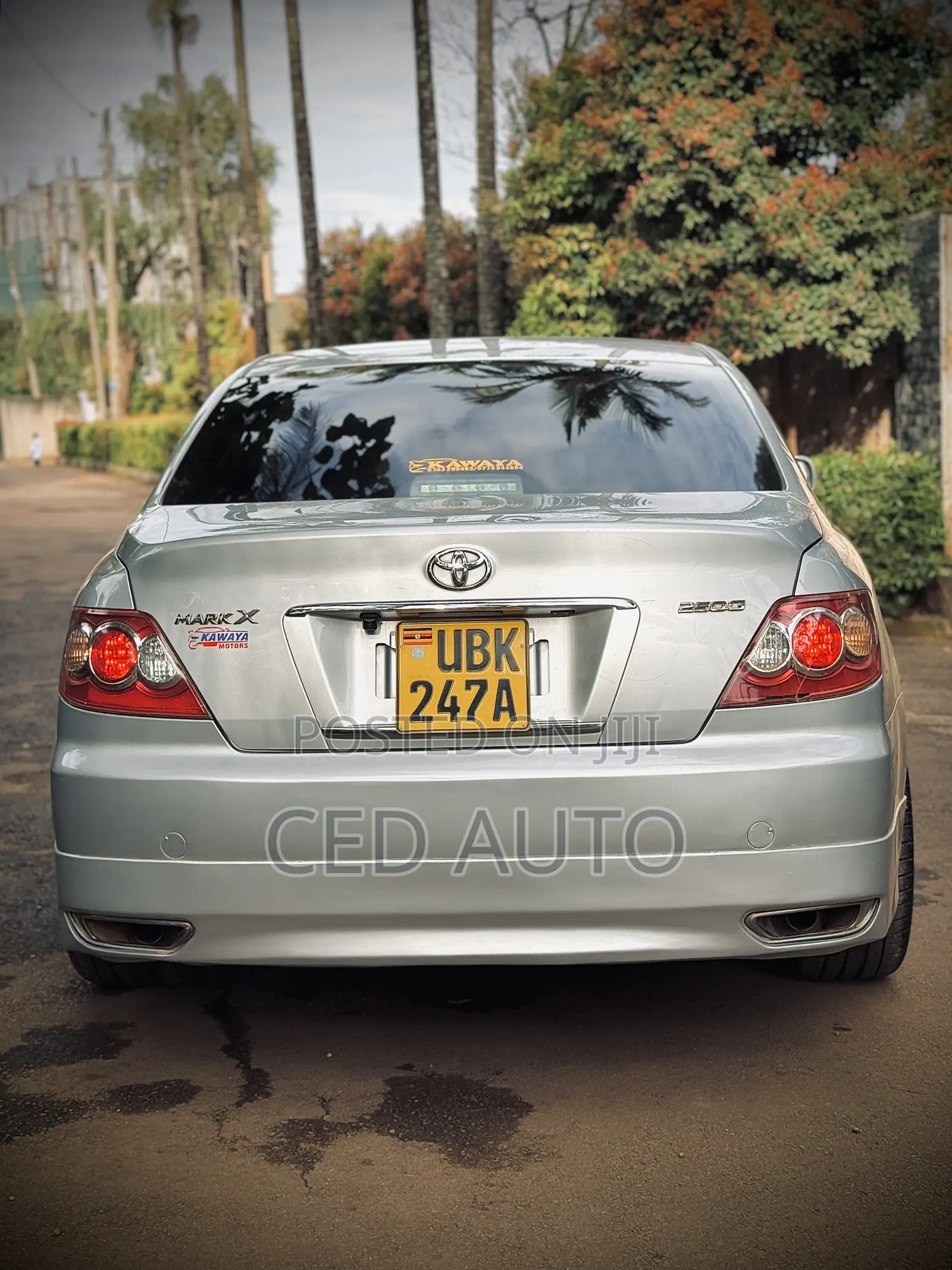 Toyota Mark X 2008 Black