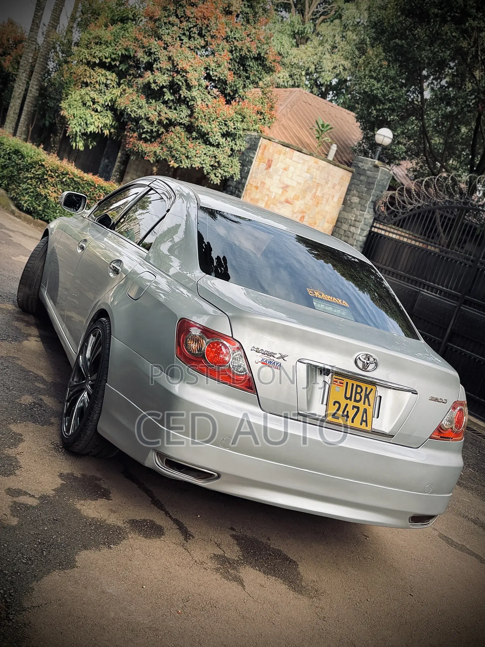 Toyota Mark X 2008 Black