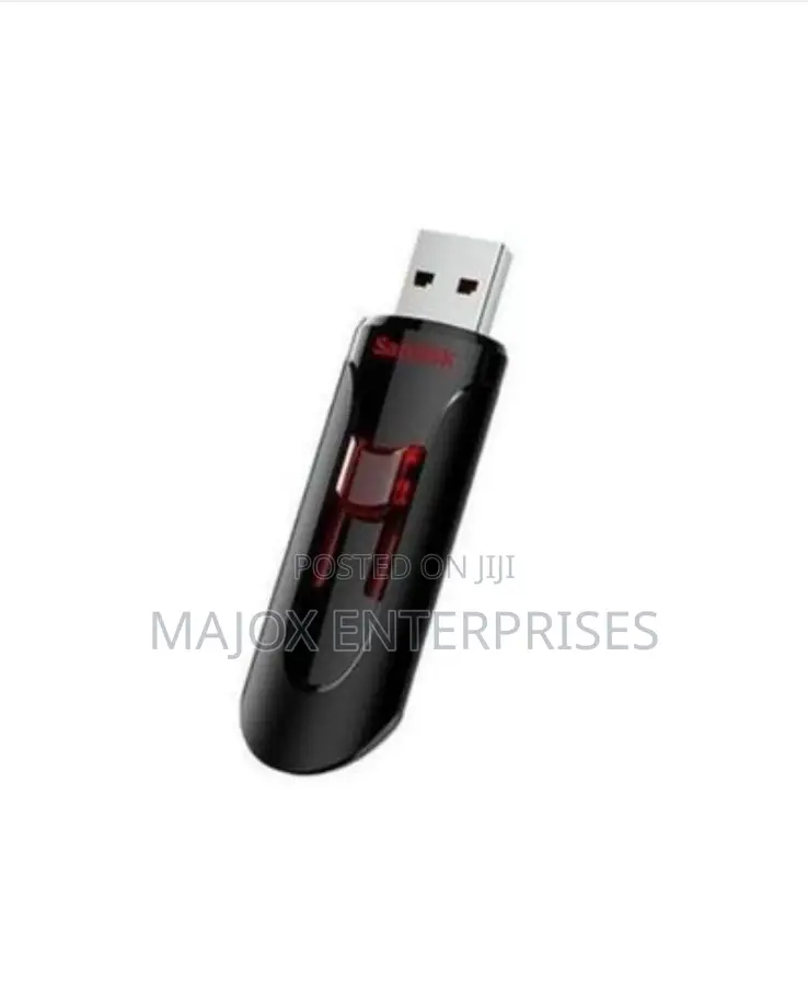 Sandisk 128gb Scruiser Glide Usb 3.0 Flash Drive - Black