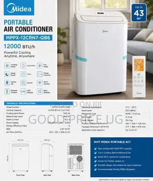 Midea MPPX-12crn7-Qb6 Portable Air Conditioner