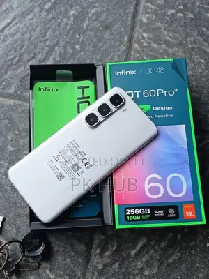 New Infinix Hot 60 Pro+ 256 GB Silver