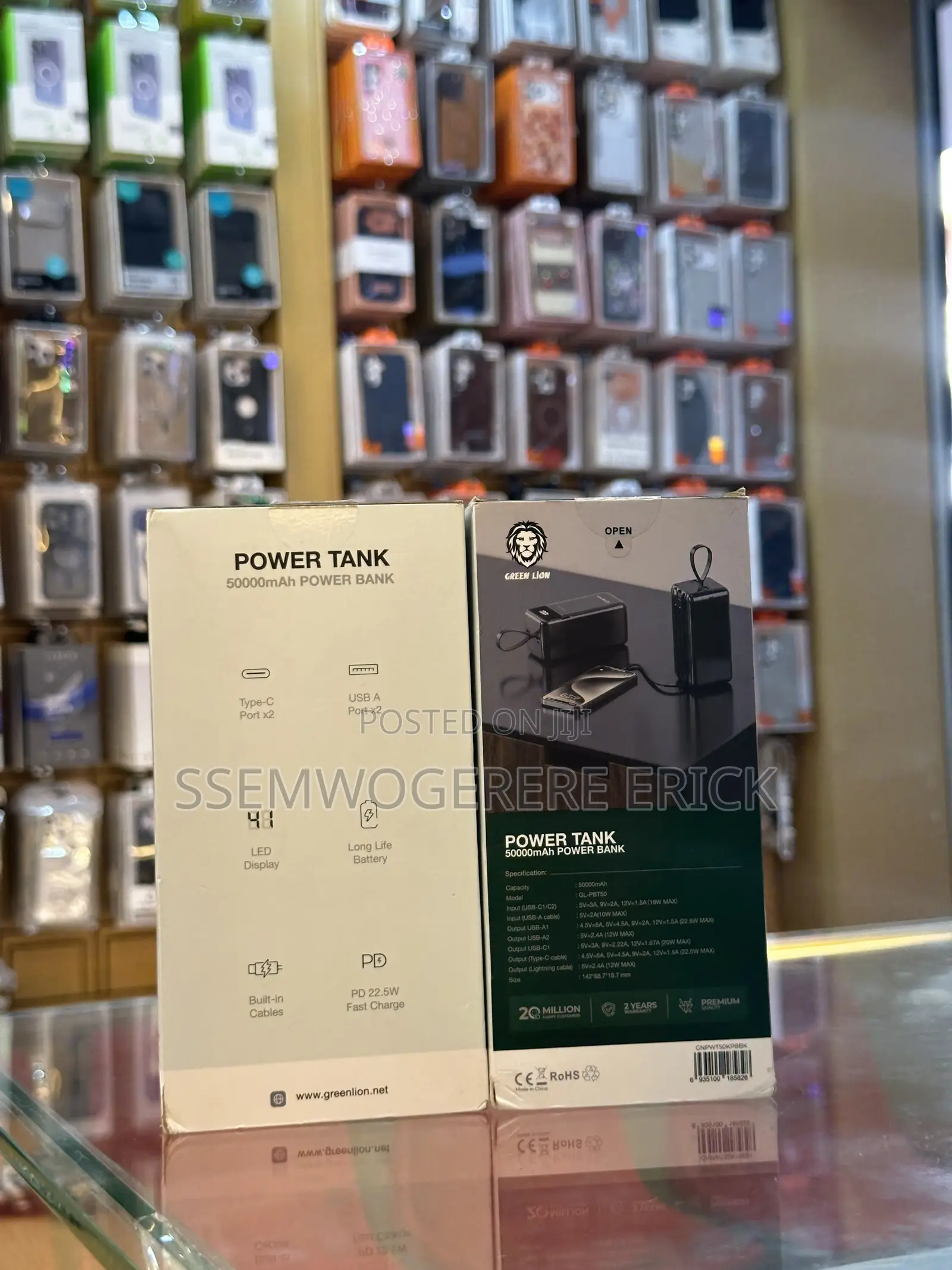 Green Lion Power Tank 50000mah Power Bank