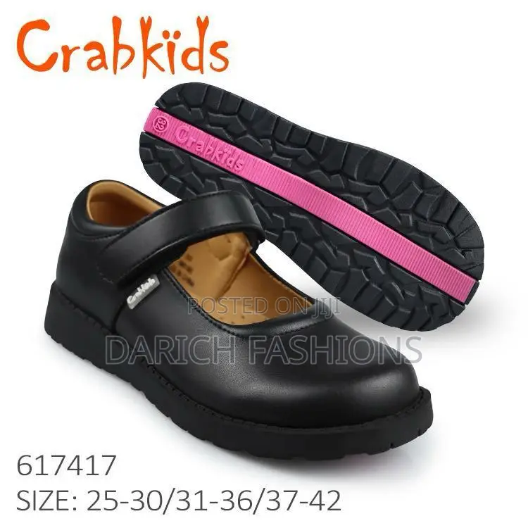 School Shoes for Girls With a Wet-Look Finish