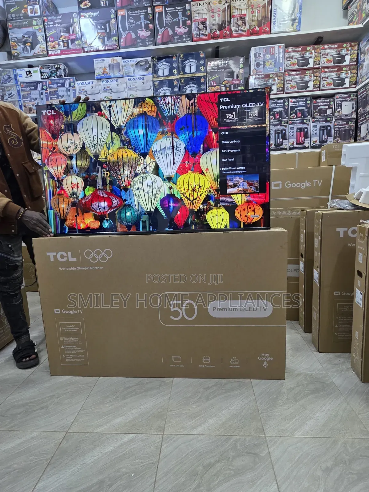 Beeyi Powa Sales on TCL 50inches Premium Qled4k Google Android Pro Tv