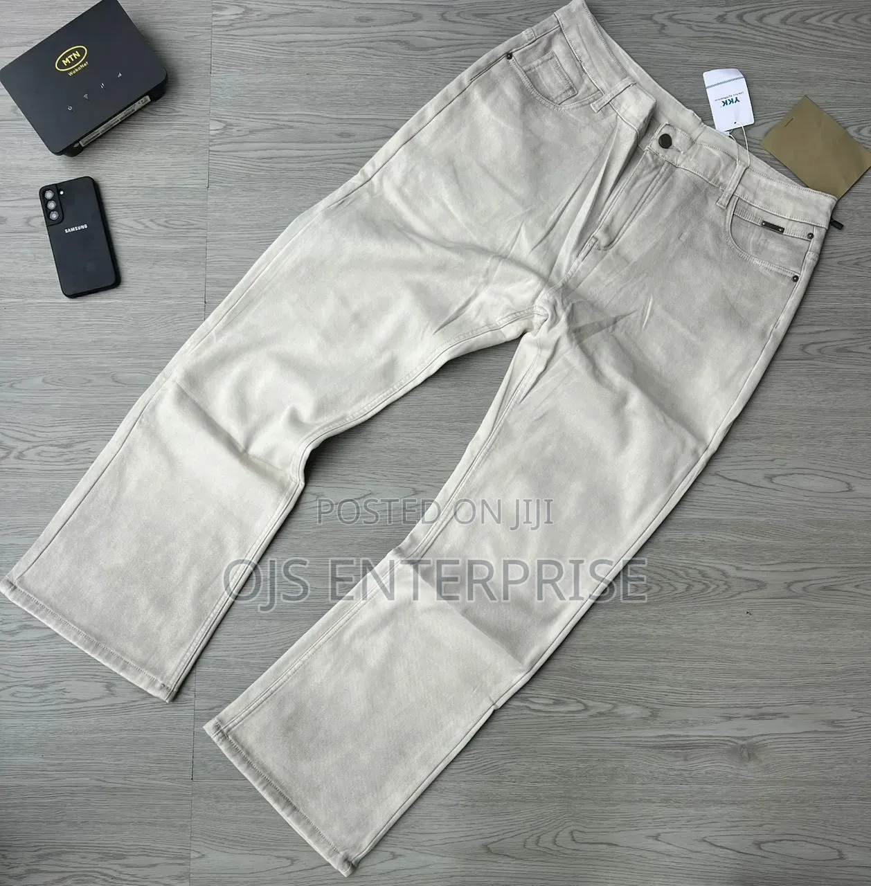 Quality Plain Buggy Jeans