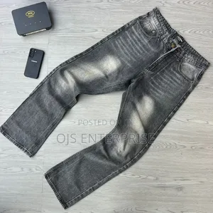 Quality Plain Buggy Jeans