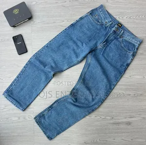 Quality Plain Buggy Jeans