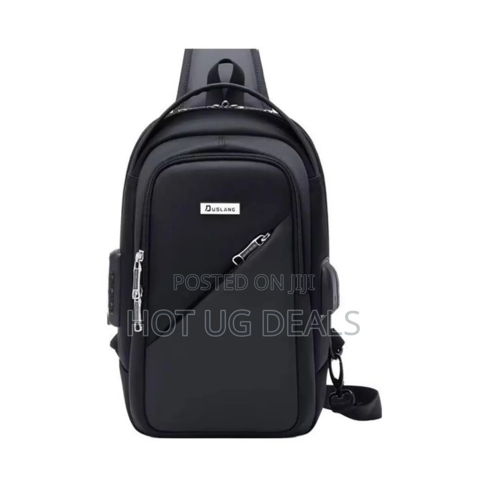 Duslang Crossbody, Shoulder Backpack Chest Bags With Usb Charger Port