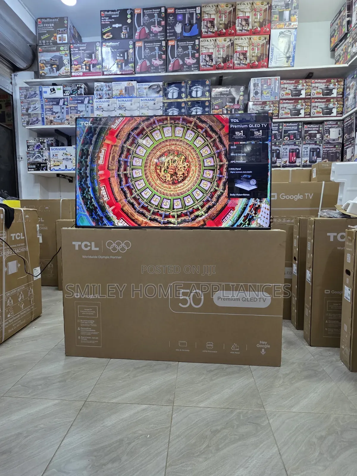 Brand New 50inches TCL Premium Qled- Google Andriod Pro Tv 50p7l