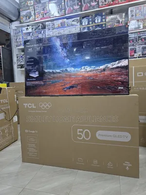 Brand New 50inches TCL Premium Qled- Google Andriod Pro Tv 50p7l