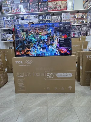 TCL 50p7l Frameless Google Premium Qled- Andriod Tv at 20% Discount