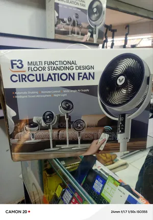 F3 Rechargeable Foldable Stand Fan