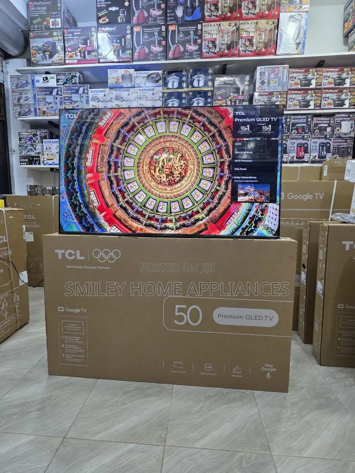 Brand New Discounted TCL Premium Qled- 50p7l 50inches Google Pro Tv