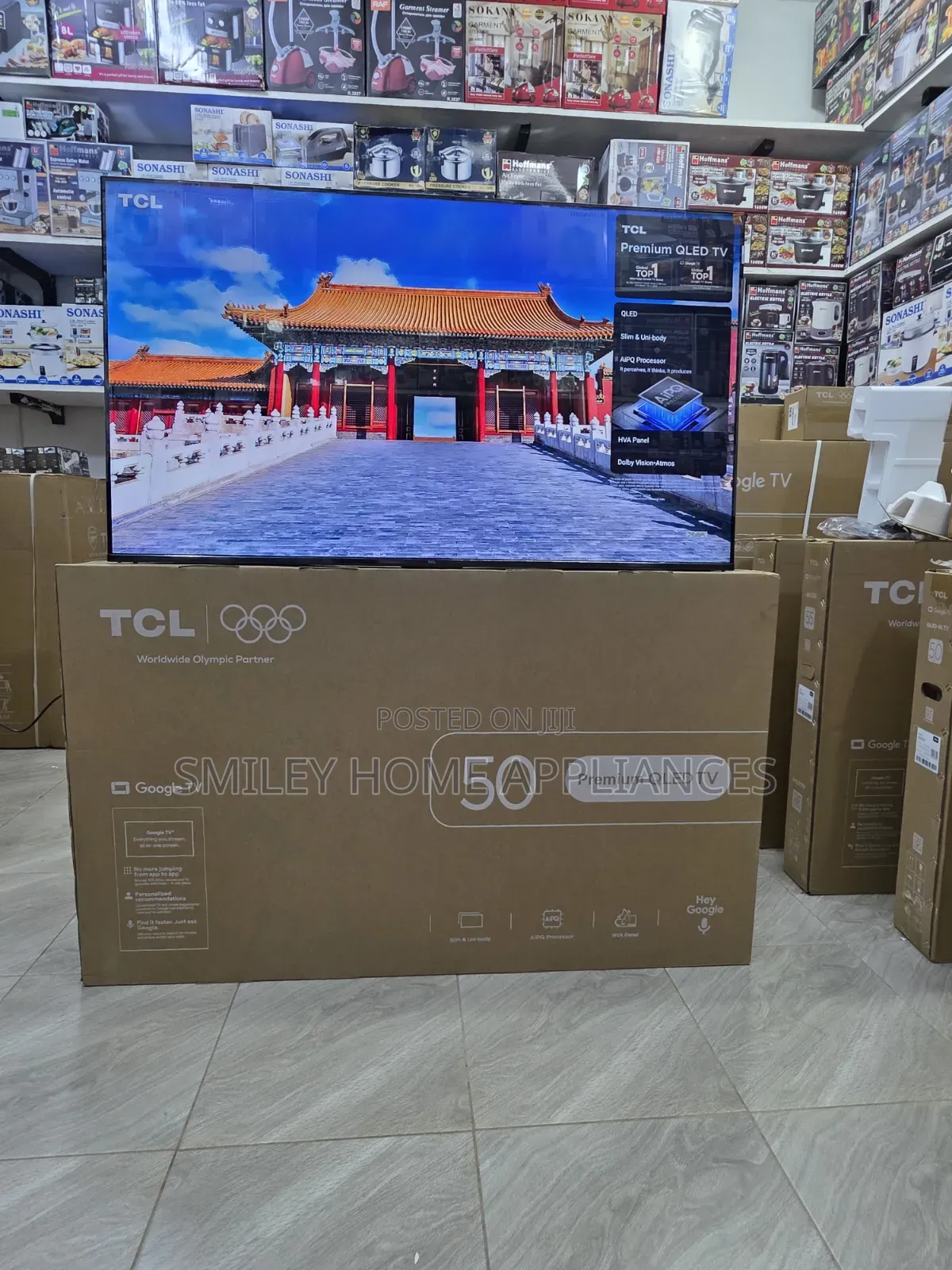 Brand New Discounted TCL Premium Qled- 50p7l 50inches Google Pro Tv