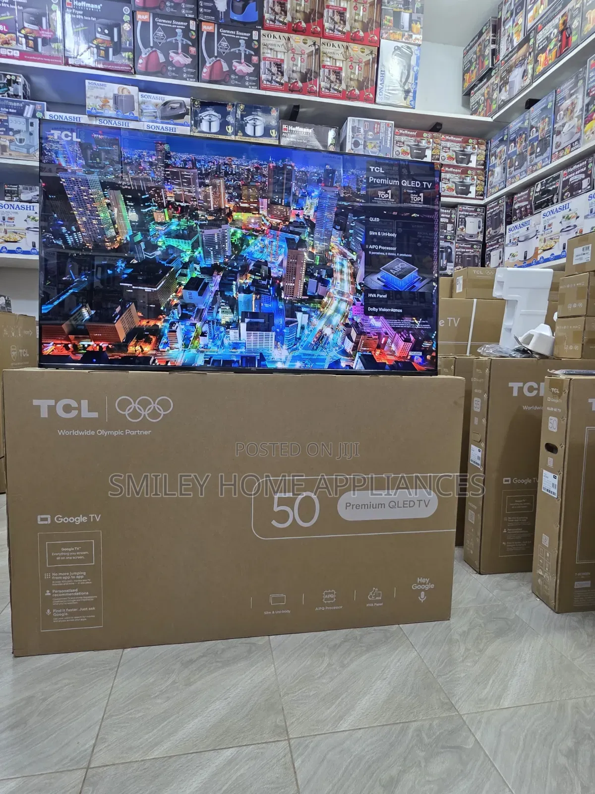 TCL 50inches Premium Qled4k Quantum Dot Display 50p7l Series Google Tv