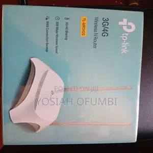 Tp-Link Tl-Mr3420 3g-4g Wireless Router