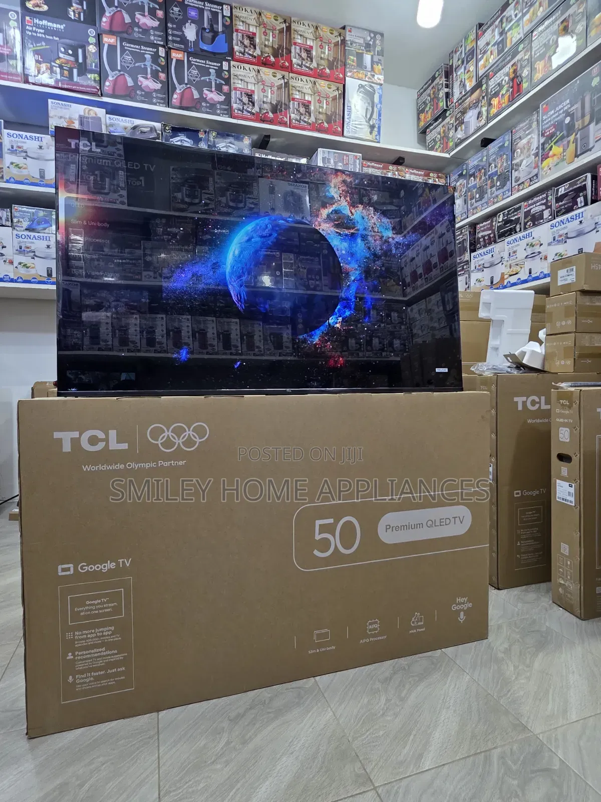 Promotional Discount Sales on TCL 50p7l 50inches Premium Qled4k Tv