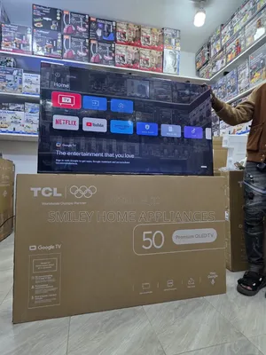 TCL 50p7l Model 50inches Premium Qled4k Android Tv With 3year Warranty