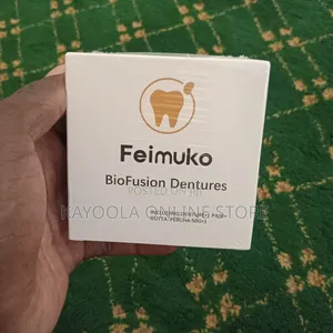 Full Denture Set Upper Lower False Teeth Replacement for Men Women