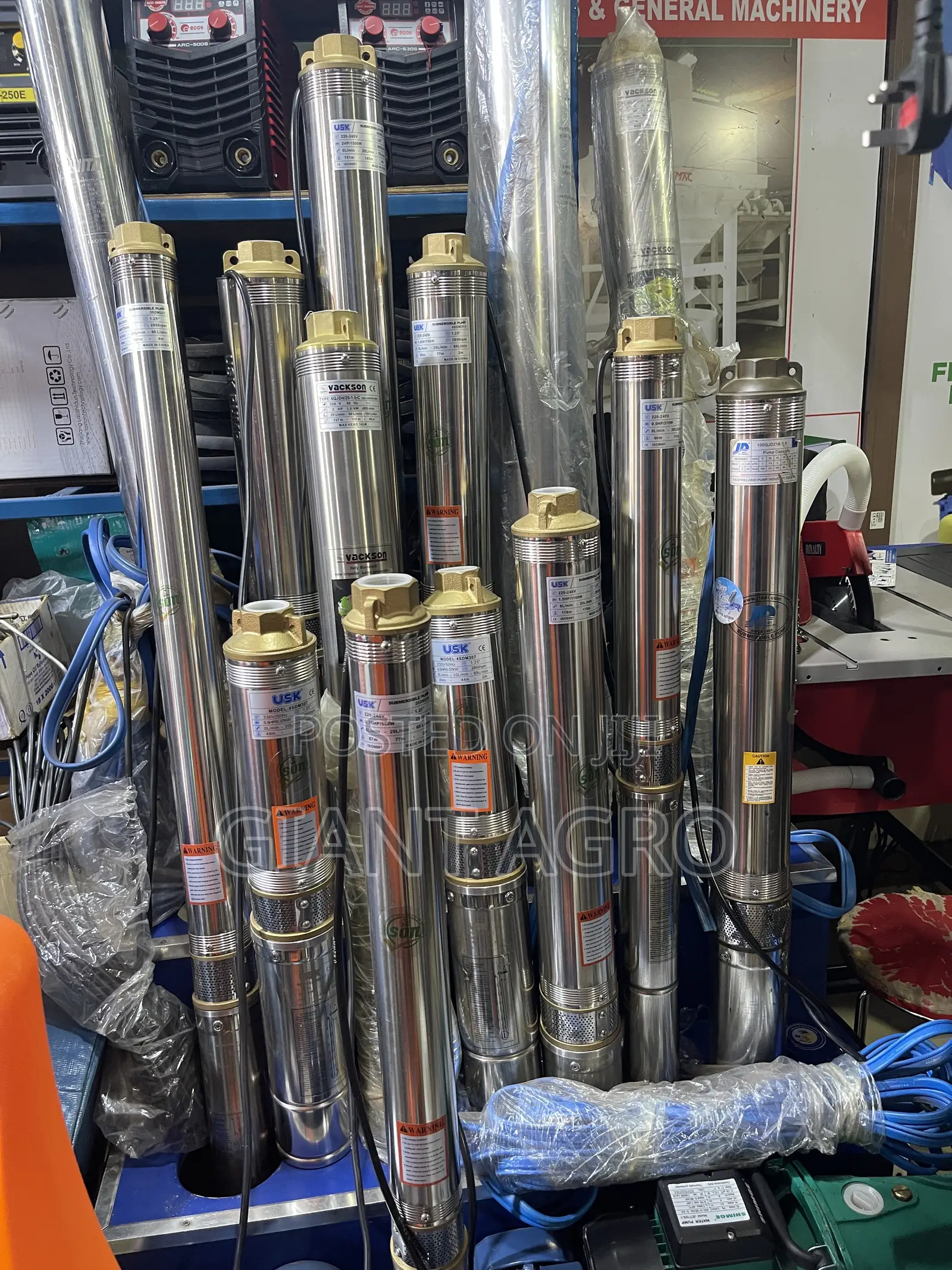 Submersible Pumps All Sizes