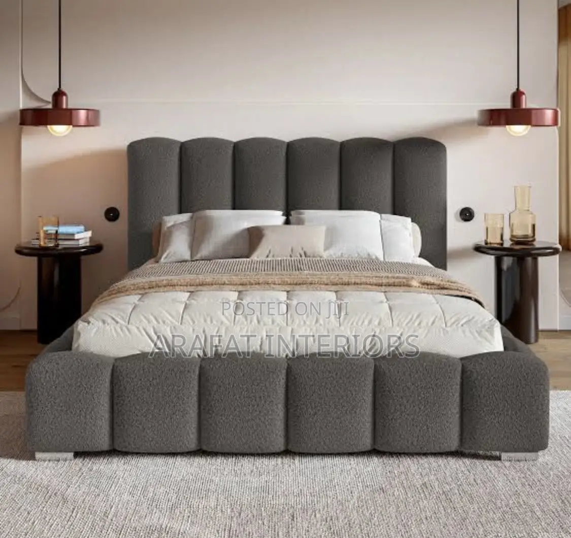 Cloud Bouclé King Bed