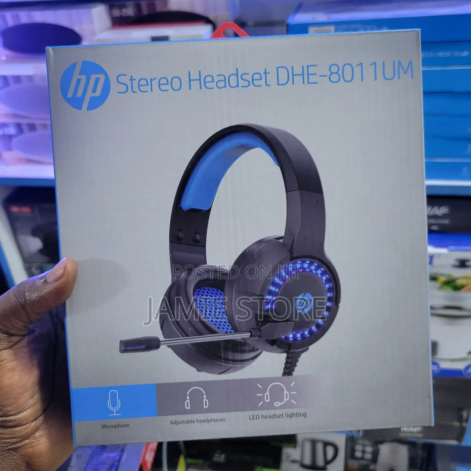 Hp Gaming And Skype Headphones Dhe-8011um