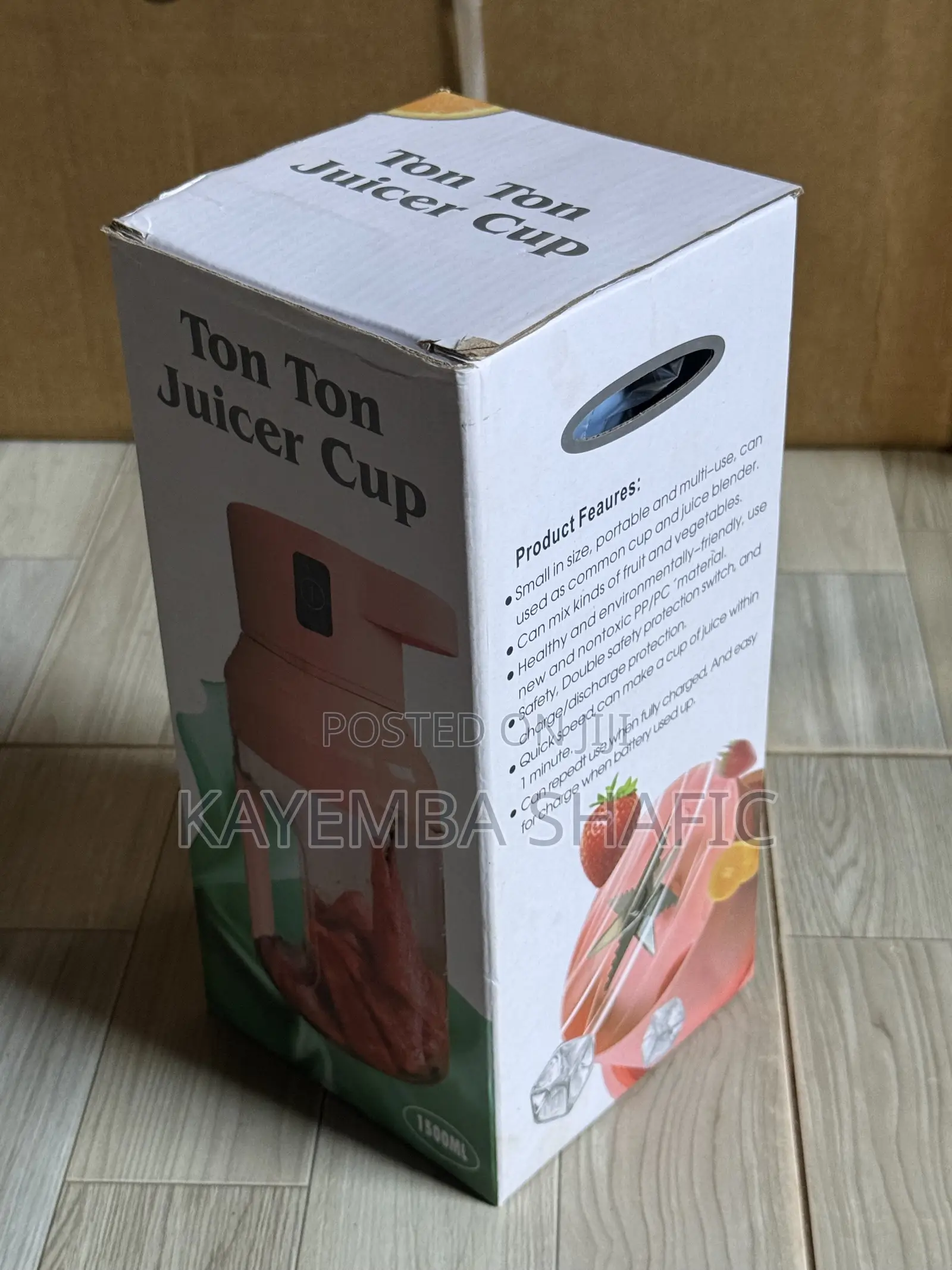 Ton Ton Portable Electric Juicer Cup 1500ml