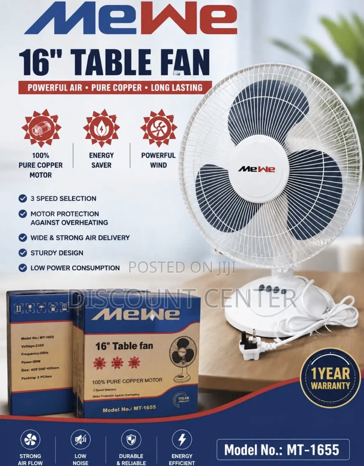 Table Fan Electric