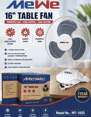 Table Fan Electric