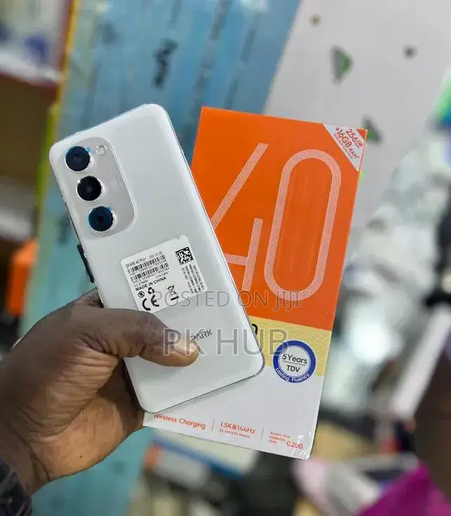 New Tecno Spark 40 Pro+ 256 GB White