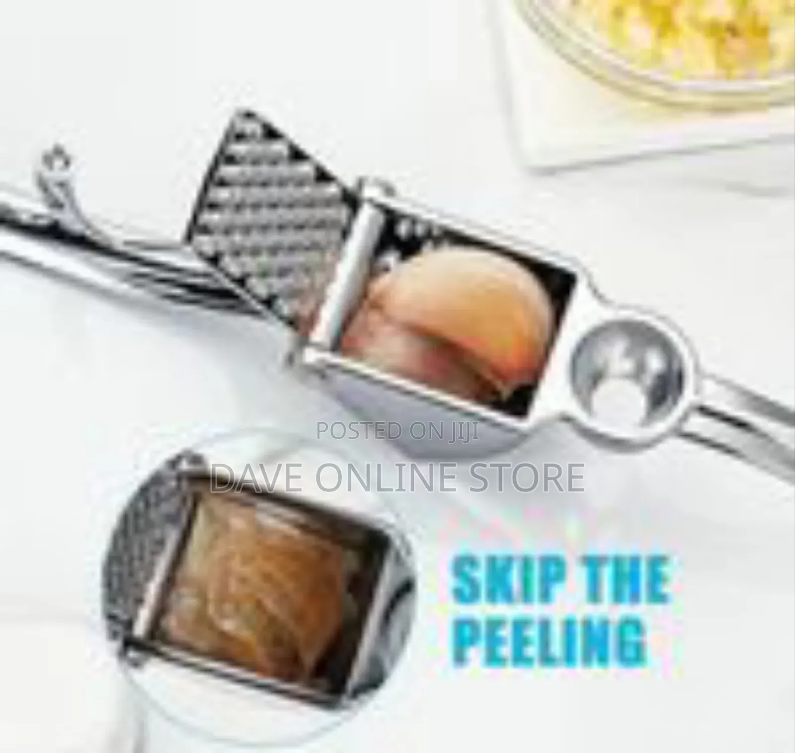 Professional Grade Ergonomic Garlic Press and Mincer