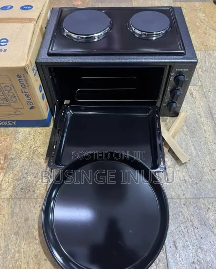 Brand New 35 Litres Blue Flame Mini Oven With Hotplates Available