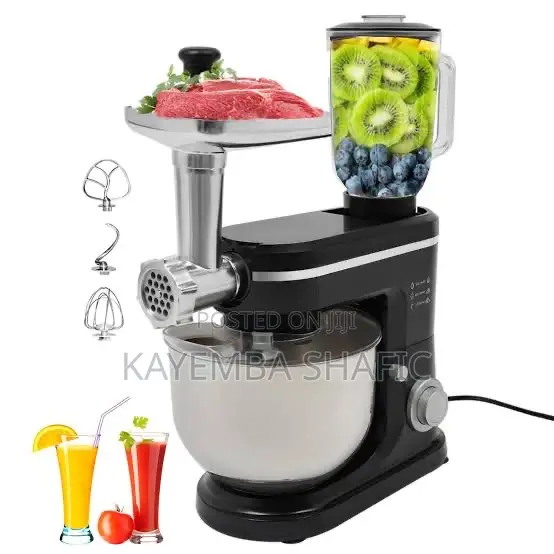 3-in-1 Multifunctional Electric Stand Mixer, Blender Meat Grinder