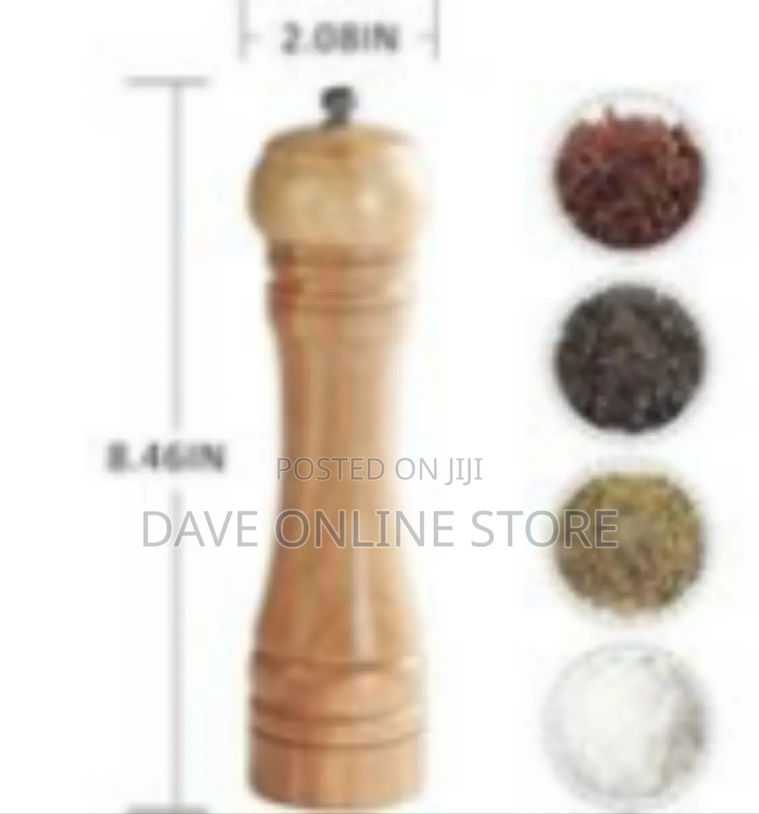 Classic Wooden Pepper