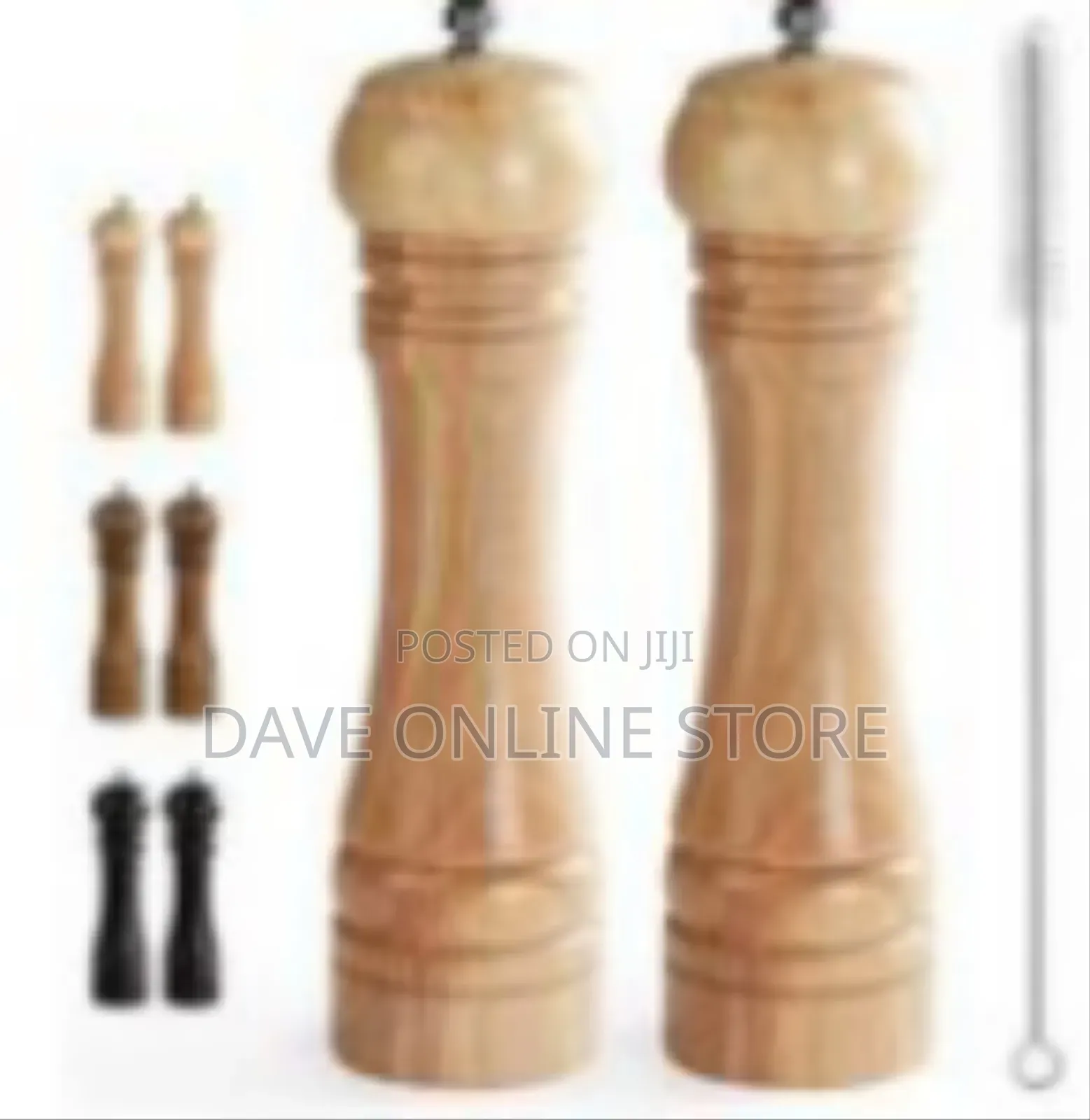 Classic Wooden Pepper