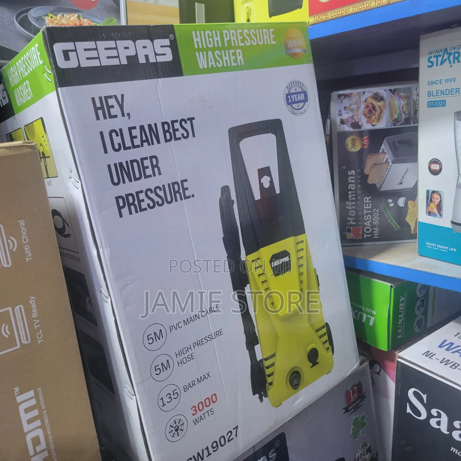 Geepas High Pressure Washer 3000w