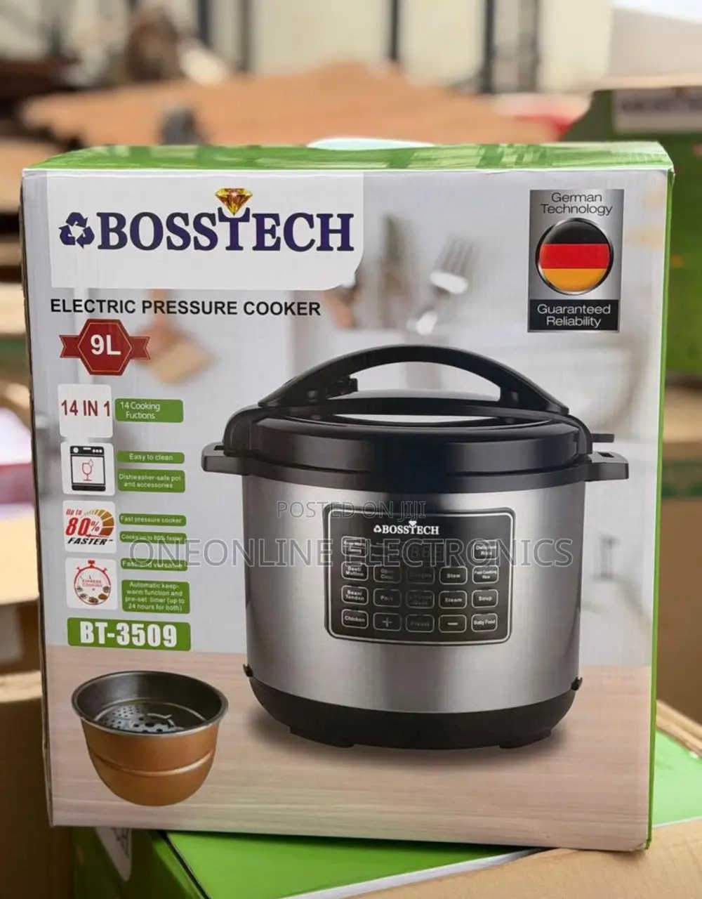 9-liter Electric Pressure Cooker