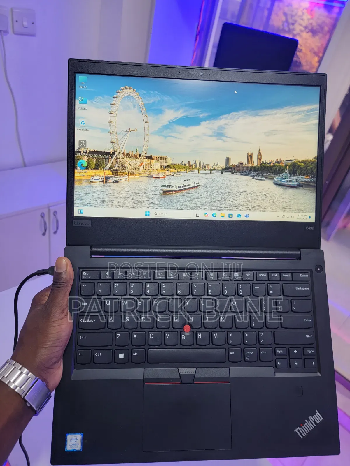 Laptop Lenovo ThinkPad E495 8GB Intel Core i5 SSD 256GB