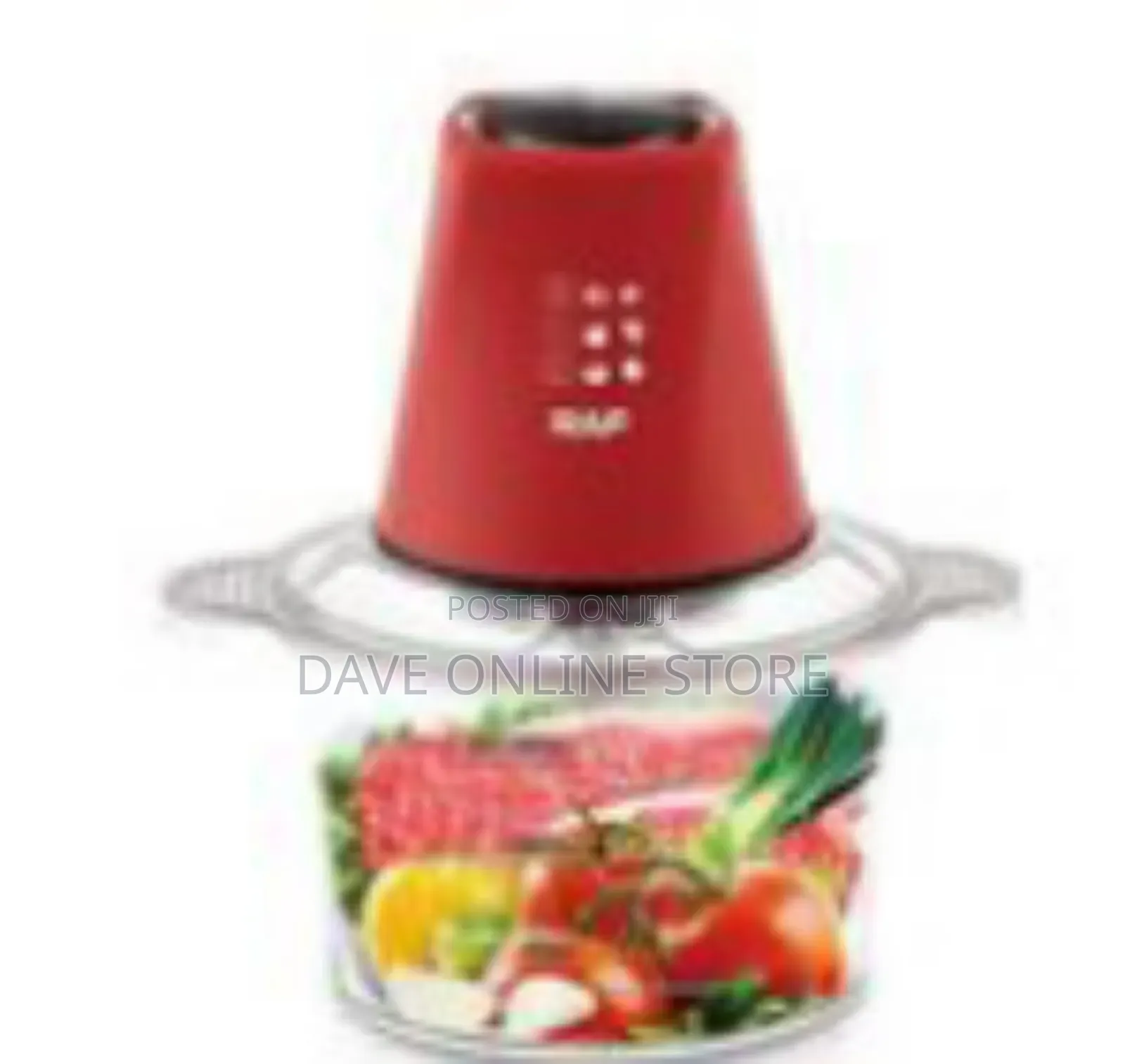 Raf R.7011 High-Speed Electric Food Processor and Chopper, 2 Litre