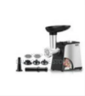 Raf Powerful Electric Meat Grinder With Sausage Attachments