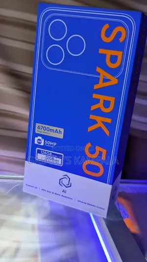 New Tecno Spark 50 128 GB Blue