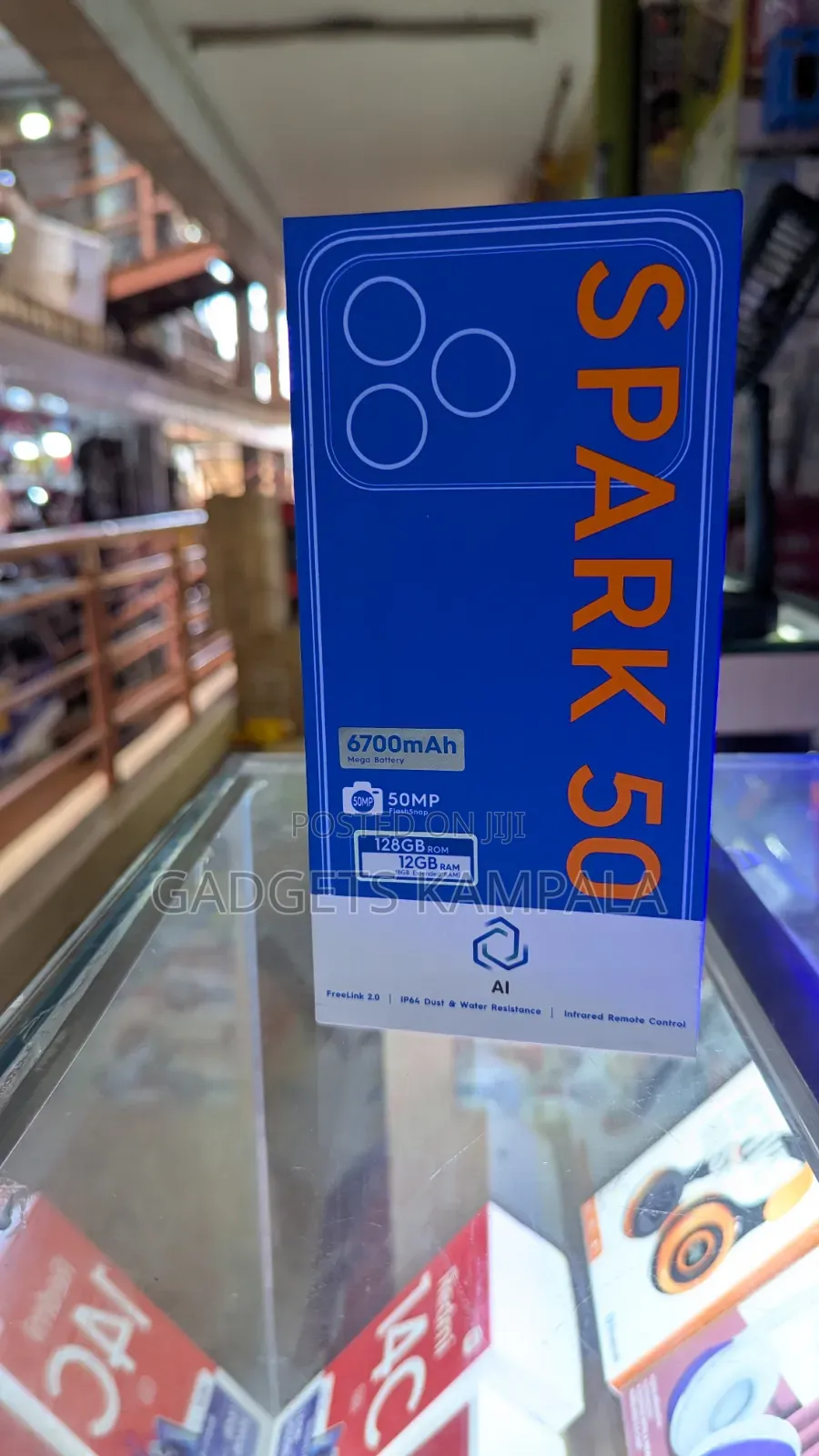 New Tecno Spark 50 128 GB Blue