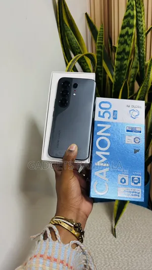 New Tecno Camon 50 Pro 256 GB Black